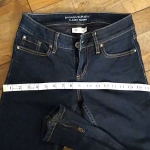 BR Skinny zip ankle jeans 80s vibe